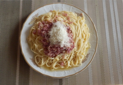 Špagety carbonara - Spaghetti carbonara